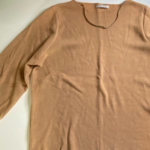 Zara Tan Pullover Sweater